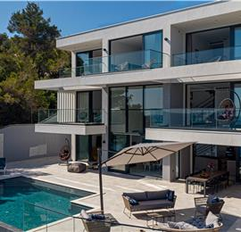 6 bedroom villa with infinity pool and sea views, Korcula Island, sleeps 12